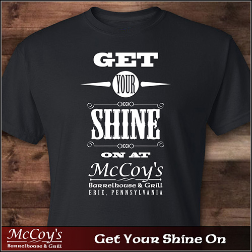 Get Your Shine On at McCoy's T-Shirt